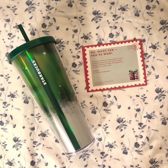 NEW Starbucks For Life 2021 Limited Edition Tumbler Card RARE NEW Starbucks For Life 2021 Limited Edition Tumbler Card RARE